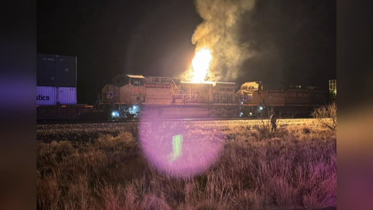 Willcox Fire Crews Extinguish Train Fire Without Injuries