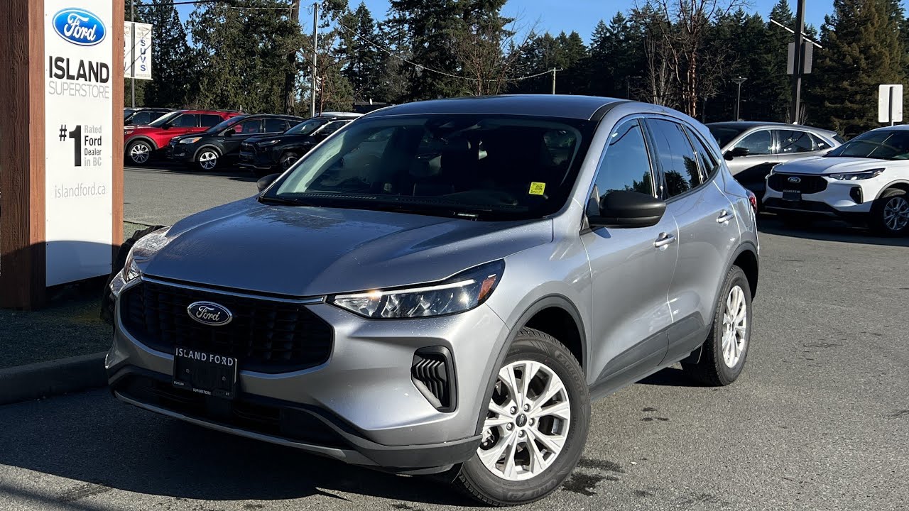 Обзор Ford Escape Active+ 2024 года с дистанционным запуском двигателя, режимами движения и зимни...