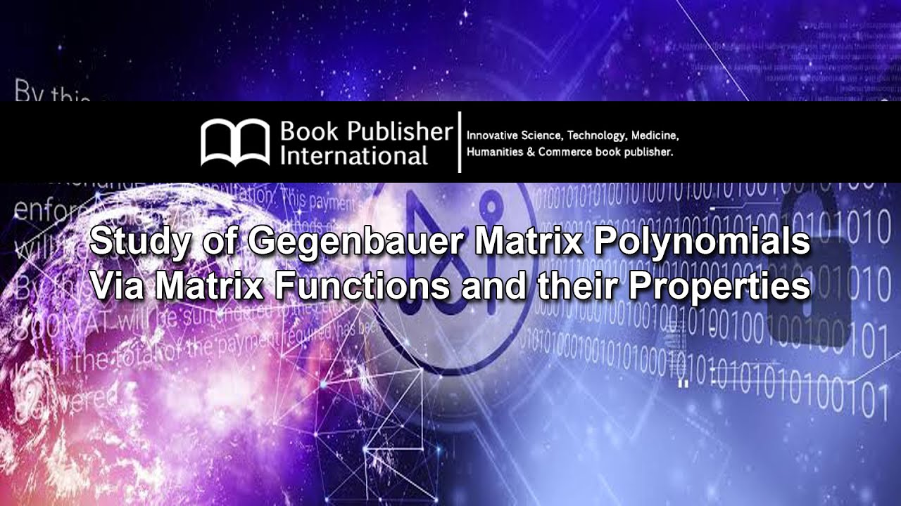Study of Gegenbauer Matrix Polynomials Via Matrix Functions and their Properties