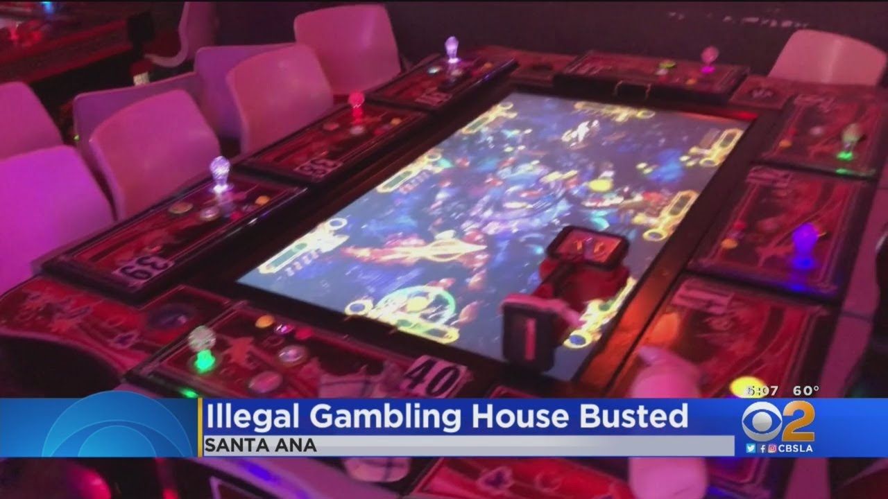 Police Bust Suspected Gambling House In Santa Ana