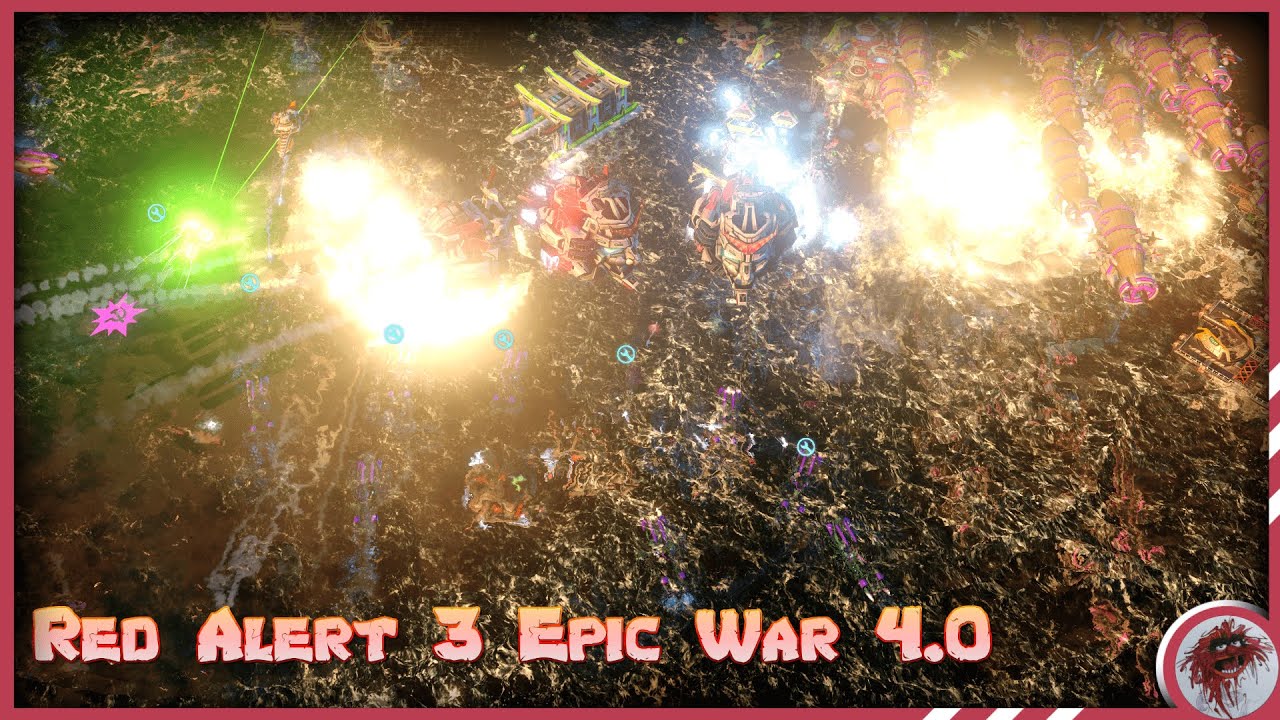HDR + MaD_C&C.Online - Red Alert 3 Epic War 4.0 Mod - 2v4 - Tag Team CompStomp 2024
