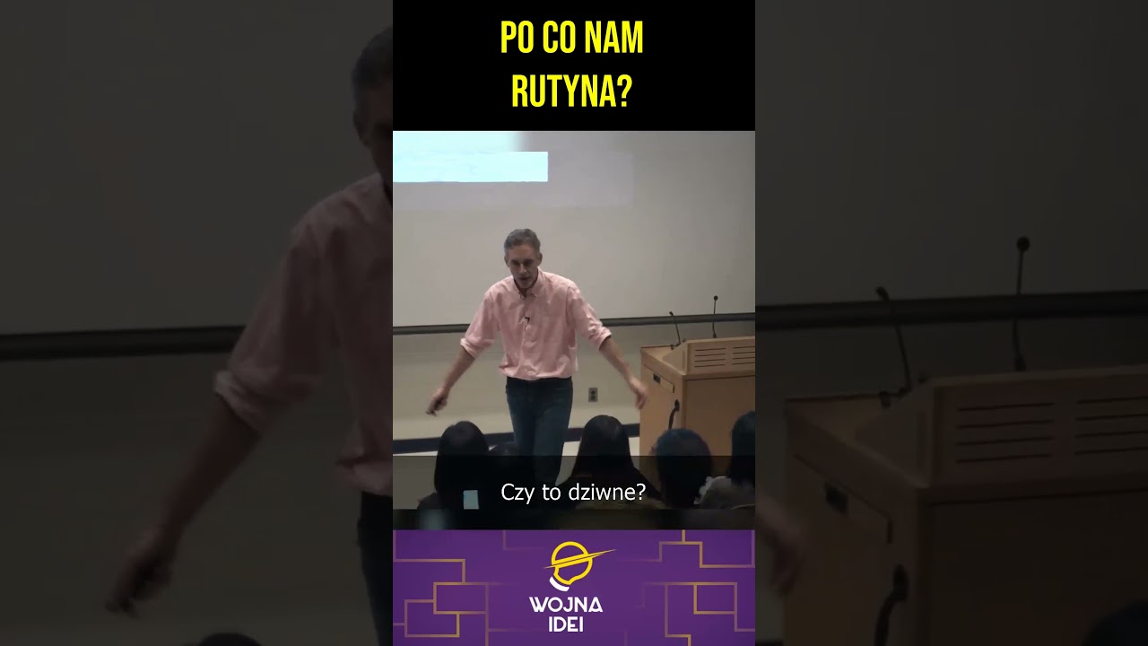 Rutyna pomaga się ogarnąć #psychologia #ciekawostki #jordanpeterson