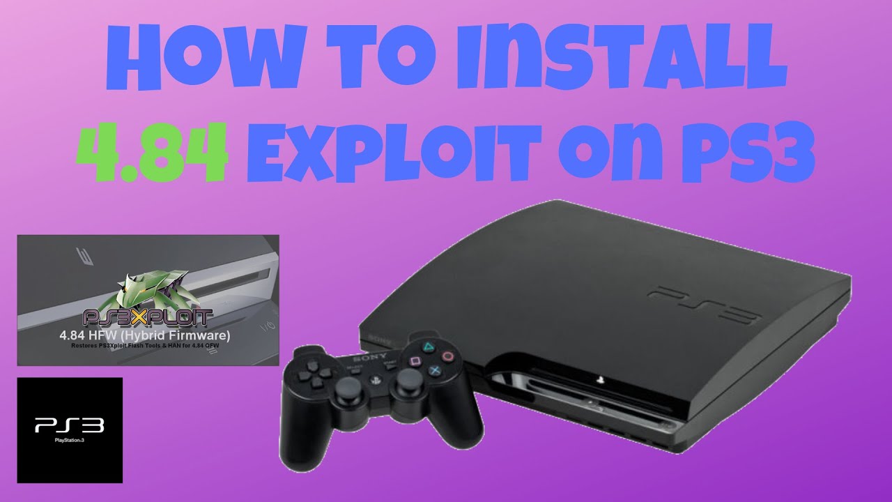 How to Install 4.84 Exploit on PS3