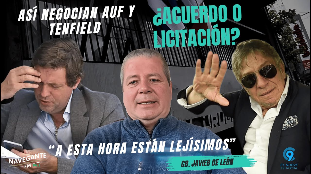 AUF - Tenfield: se agota el plazo para definir los derechos del fútbol uruguayo