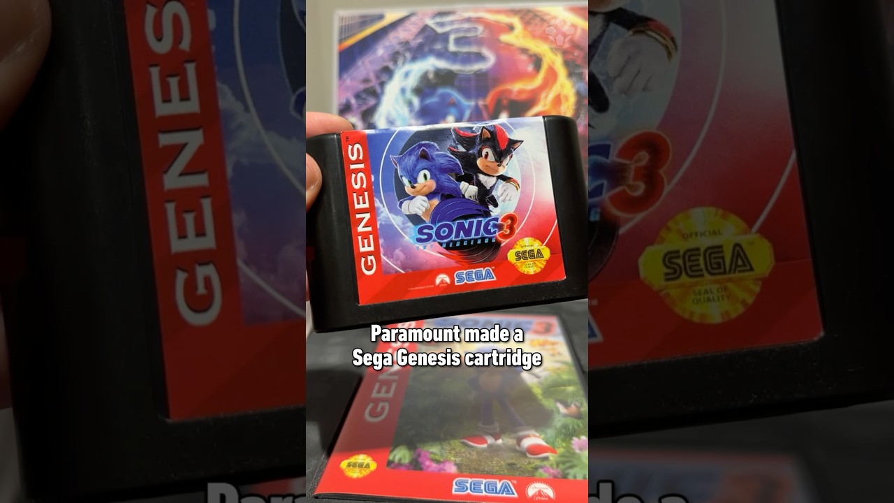 A new Sega Genesis game in 2024?! Let&rsquo;s take a look at the new Sonic 3 movie game 👀 #sonicmovie3