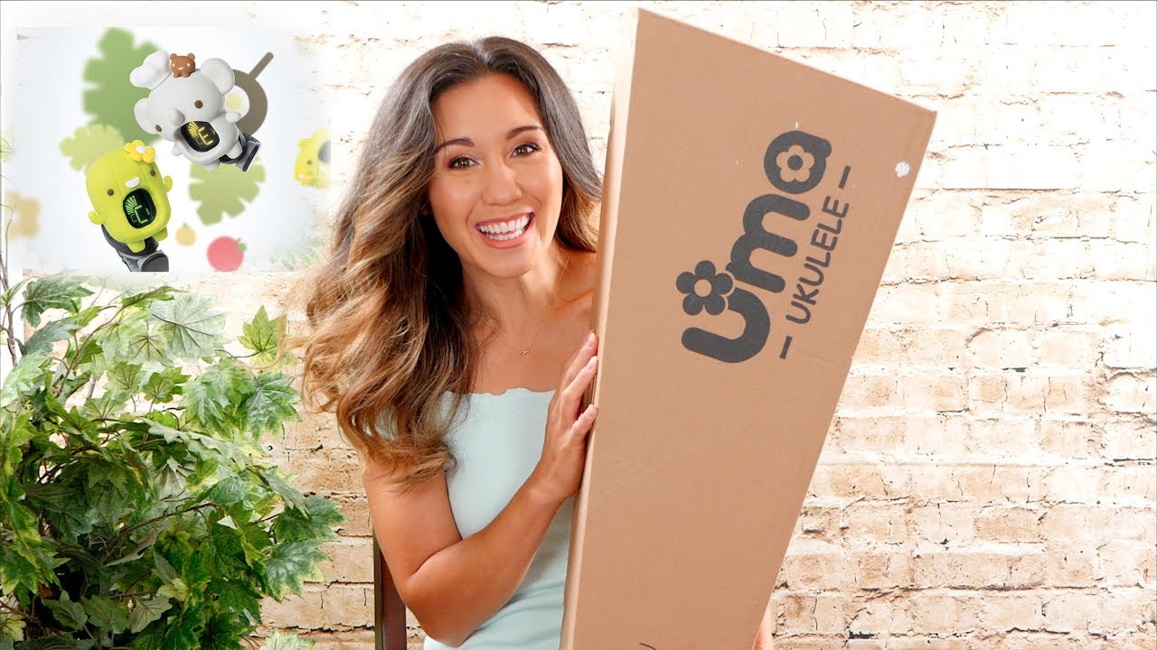THE CUTEST TUNERS ON THE PLANET!!! Uma UK-30EVO Ukulele Unboxing/Review