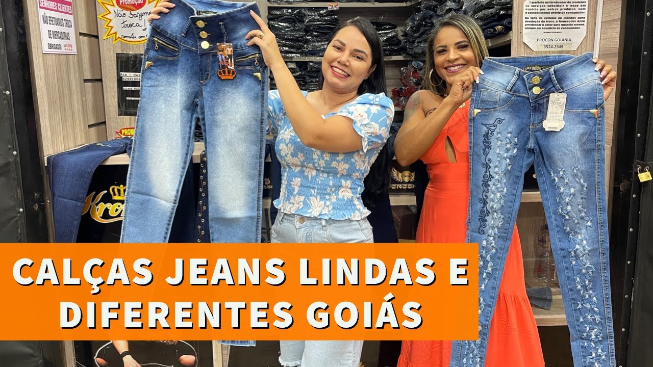 CALÇA E SHORT JEANS LINDOS E DIFERENTES NO ATACADO EM GOIANIA
