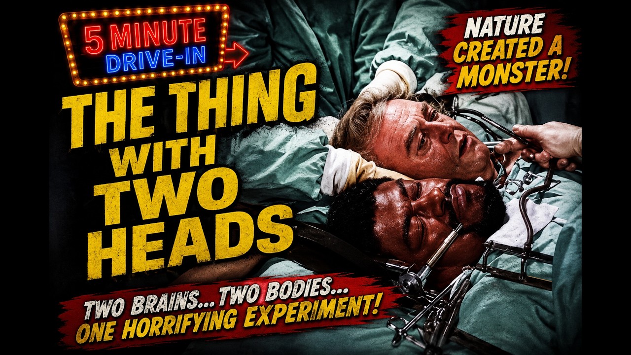 This 70s Movie Went FULL INSANE — Two Heads, One Body!   - The Thing With 2 Heads - In 5 Minutes
