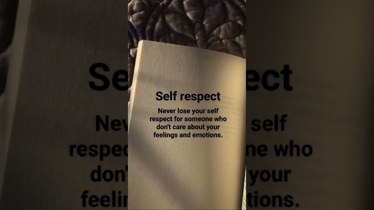 Self respect!!....#motivation#quotes#shorts#life #english_quotes
