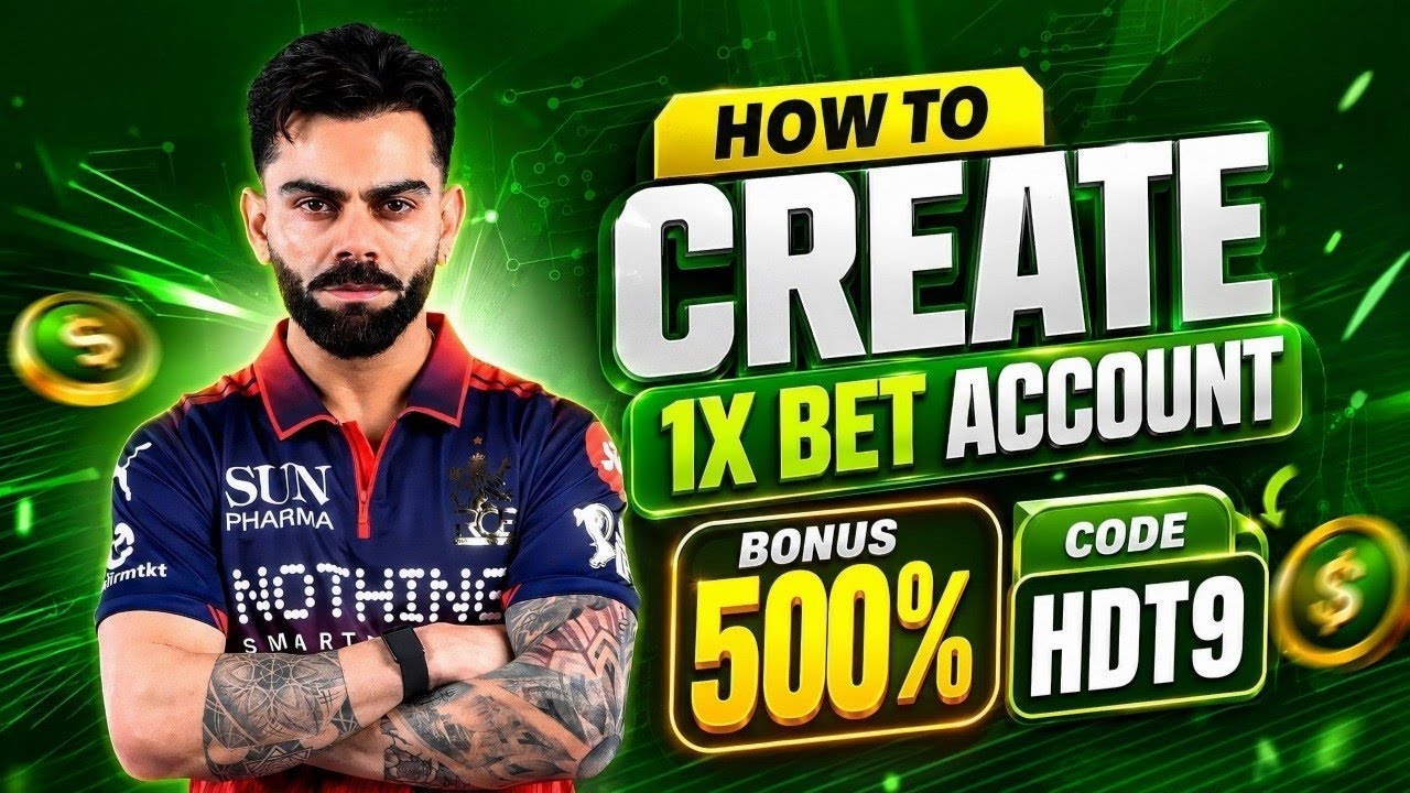 How to create 1xbet account | 1xbet account kaise banaye | 1xbet account create