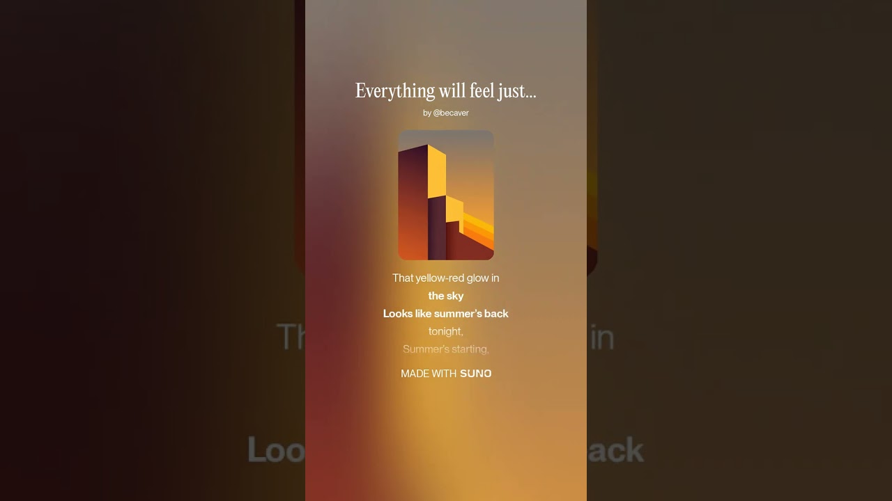 Everything will feel just right