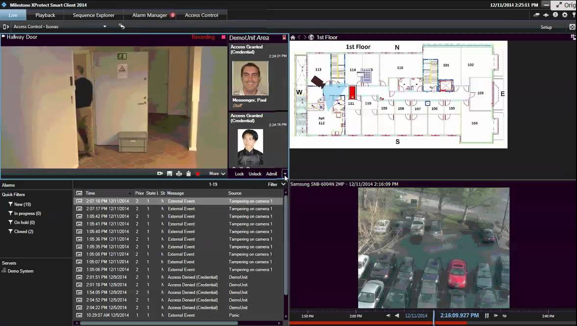 Milestone XProtect Access Control Presentation