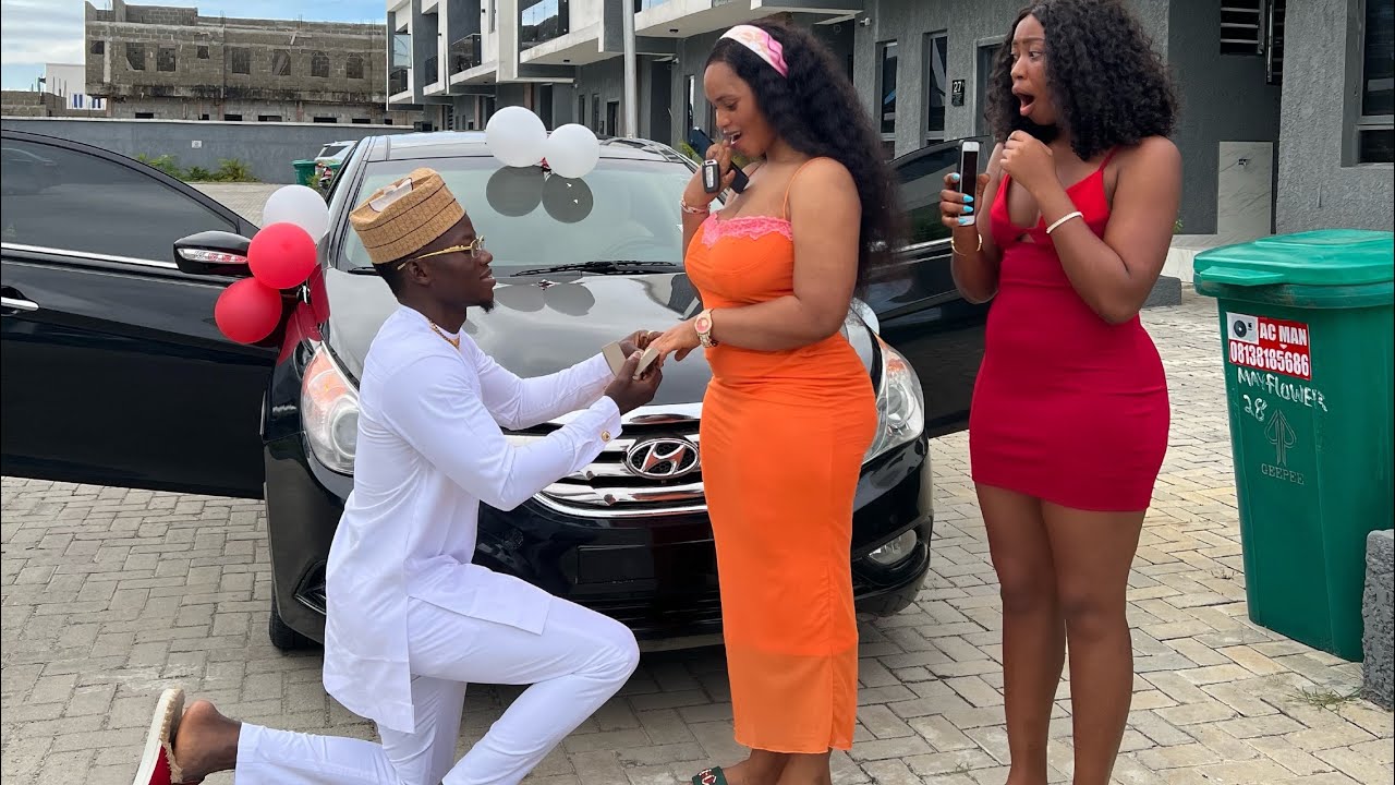 Engagement prank gone successfully 🙀💍
