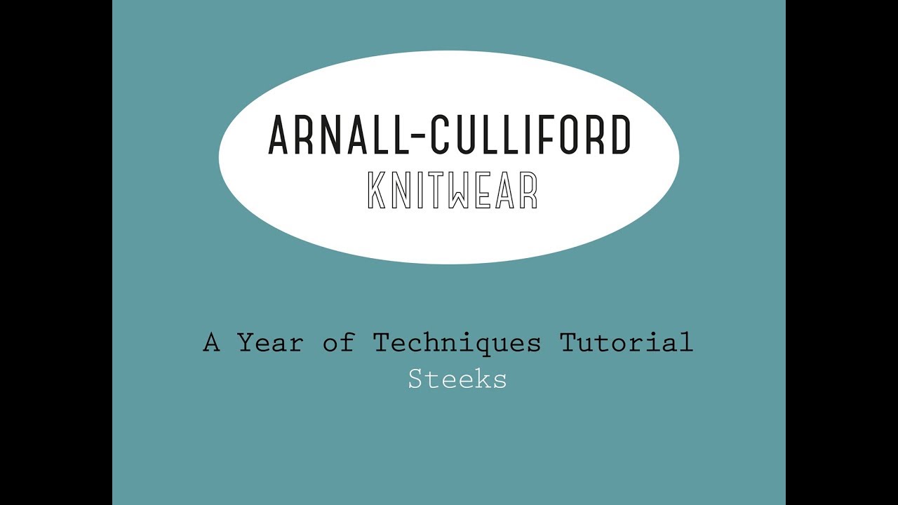 A Year of Techniques: Preparing and Cutting a Steek