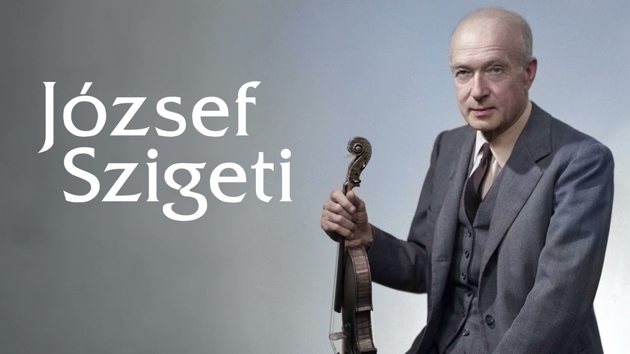 József Szigeti (Violin) and Béla Bartók (Piano) Play compositions by Beethoven, Debussy and Bartók