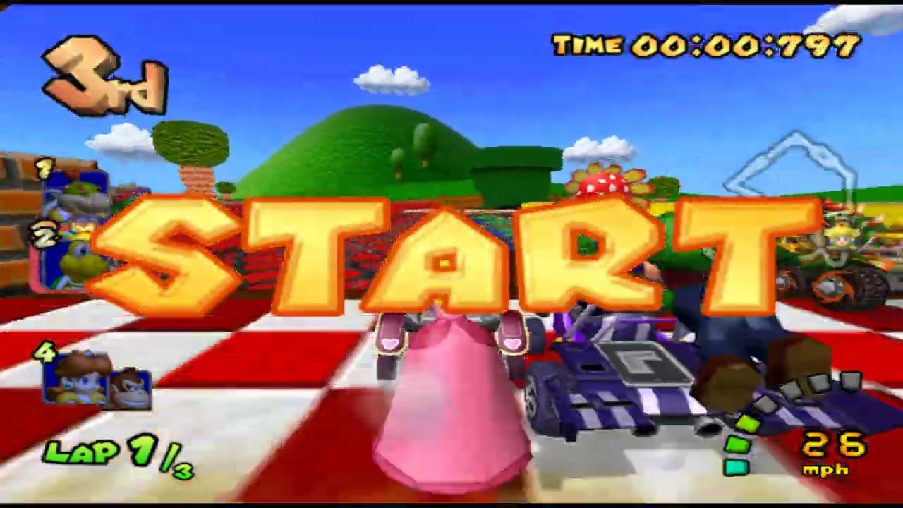 Mario Kart Double Dash Plus | #7 🏁 Star Cup 150 cc (1/3) with Peach & Baby Luigi [WT | HD]