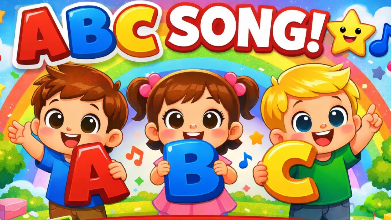 🎵 ABC Song for Kids | Learn A to Z with Fun Cartoons 🧸📚