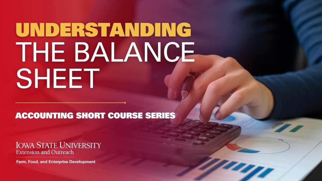 The Balance Sheet