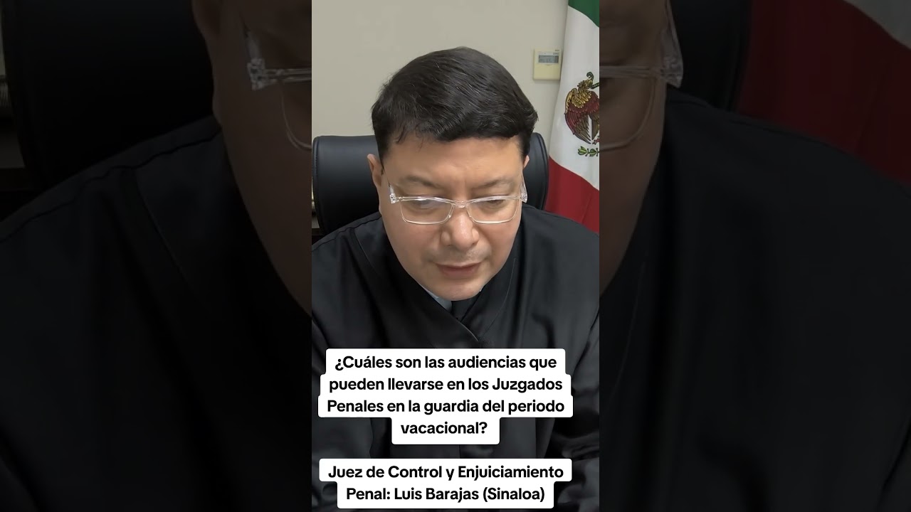 ¿Cuáles son las audiencias que pueden llevarse en la guardia del periodo vacacional?