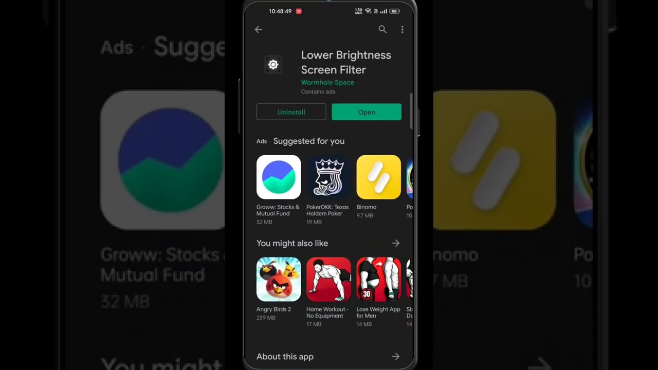 how to low your phone brightness | best brightness control app