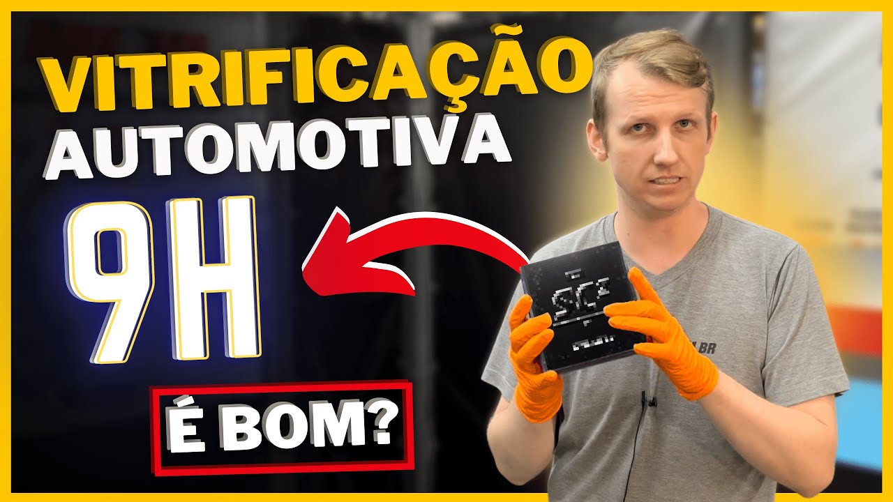 VITRIFICAÇÃO AUTOMOTIVA 9H. Funciona? Como usar? Te ensino aqui!