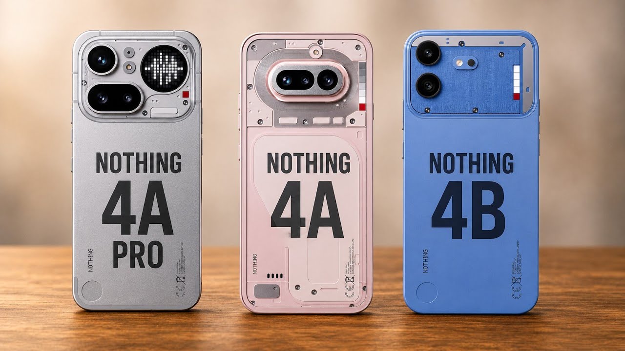Nothing 4B vs 4A vs 4A PRO 😱 | Nothing Phone 4b - Full Compressor 🔥