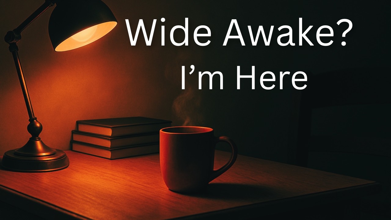 Wide Awake? I'm Here ( Female Narrator)