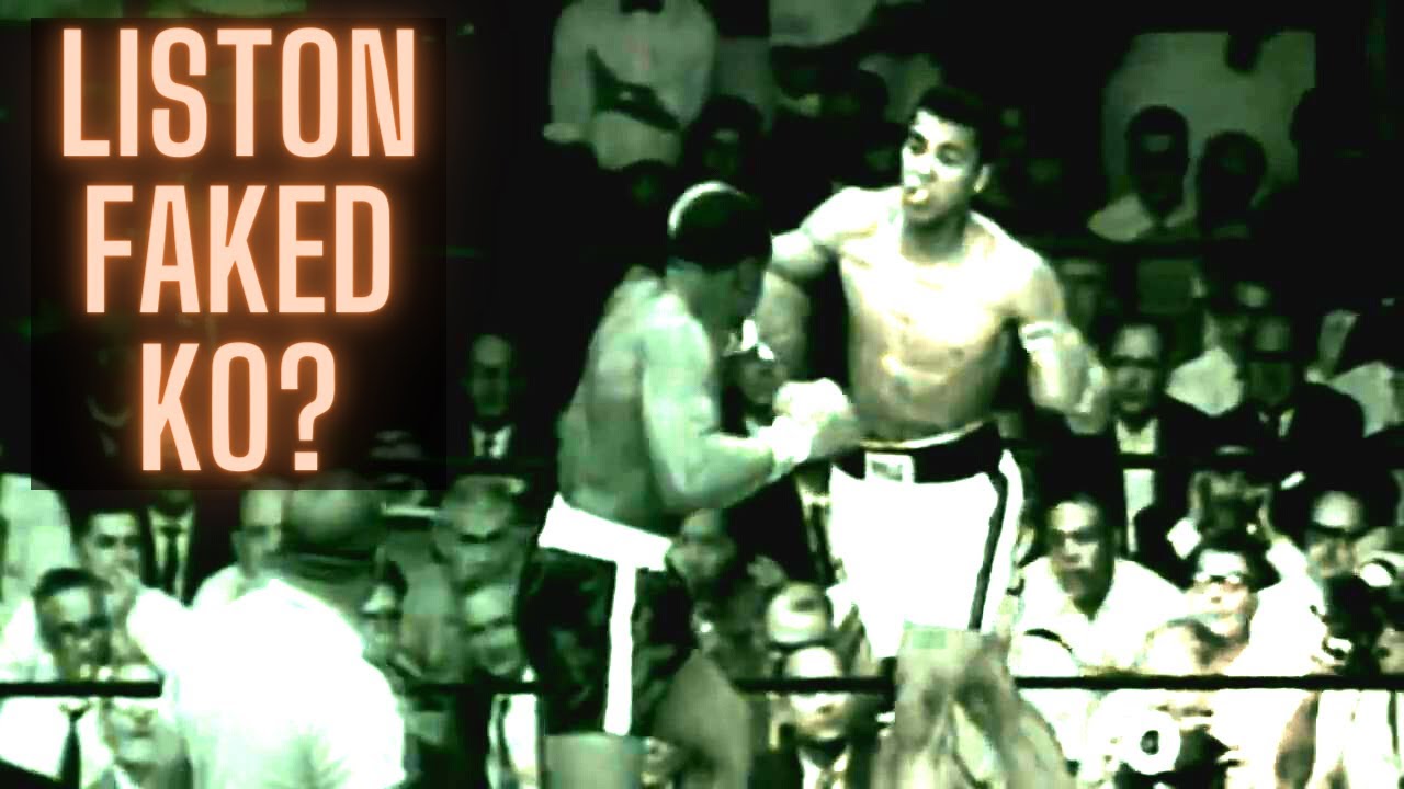 Ali's Anchor Punch Did NOT KO Sonny Liston