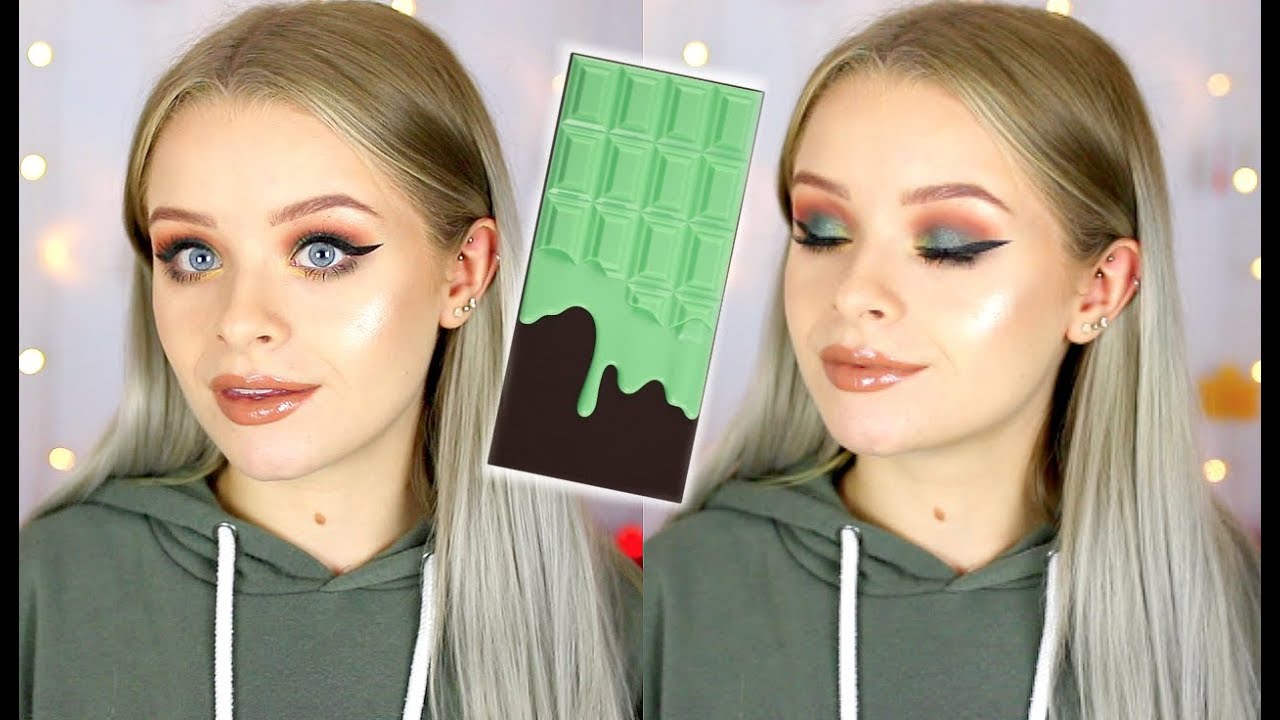 MINT CHOCOLATE BAR PALETTE TUTORIAL