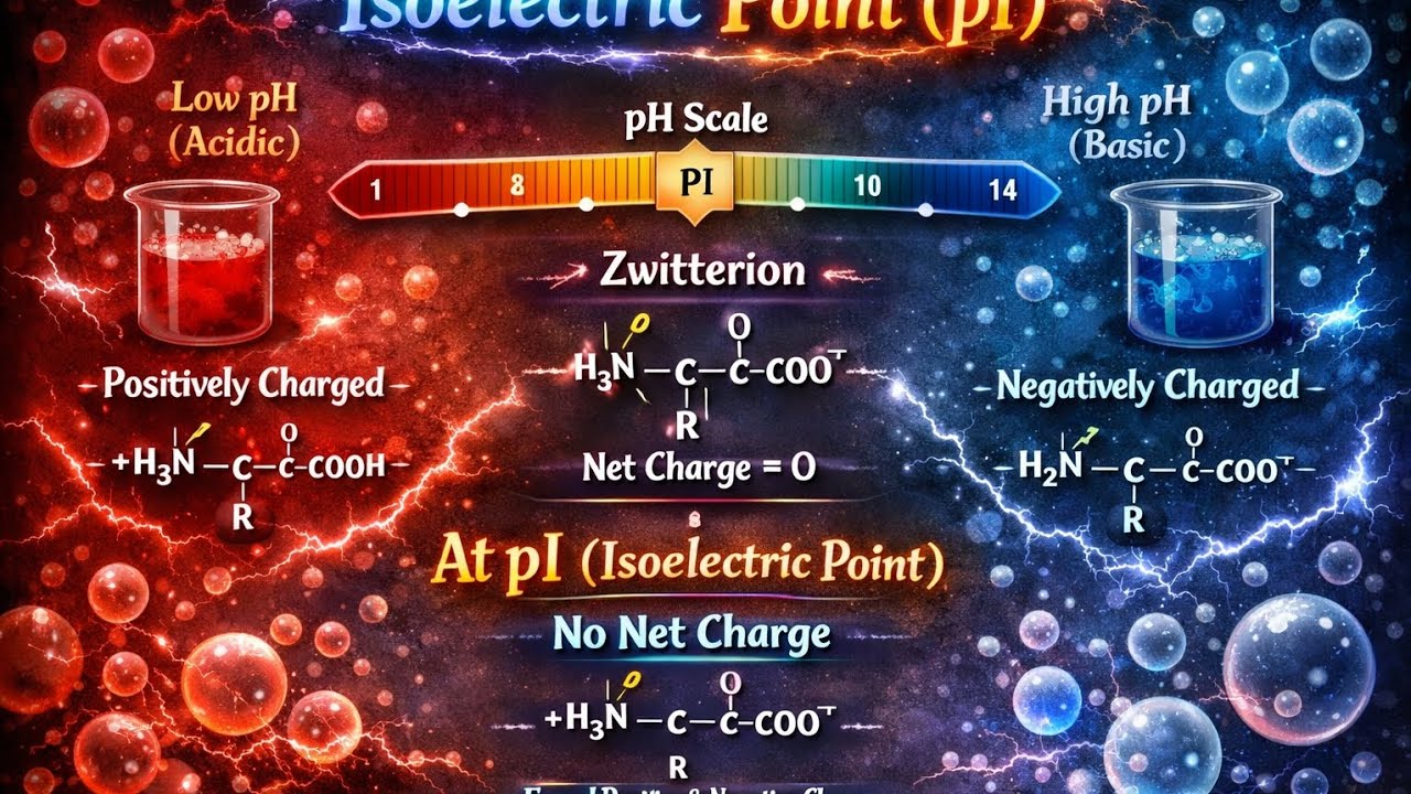 # Isoelectric point of amino acids. 