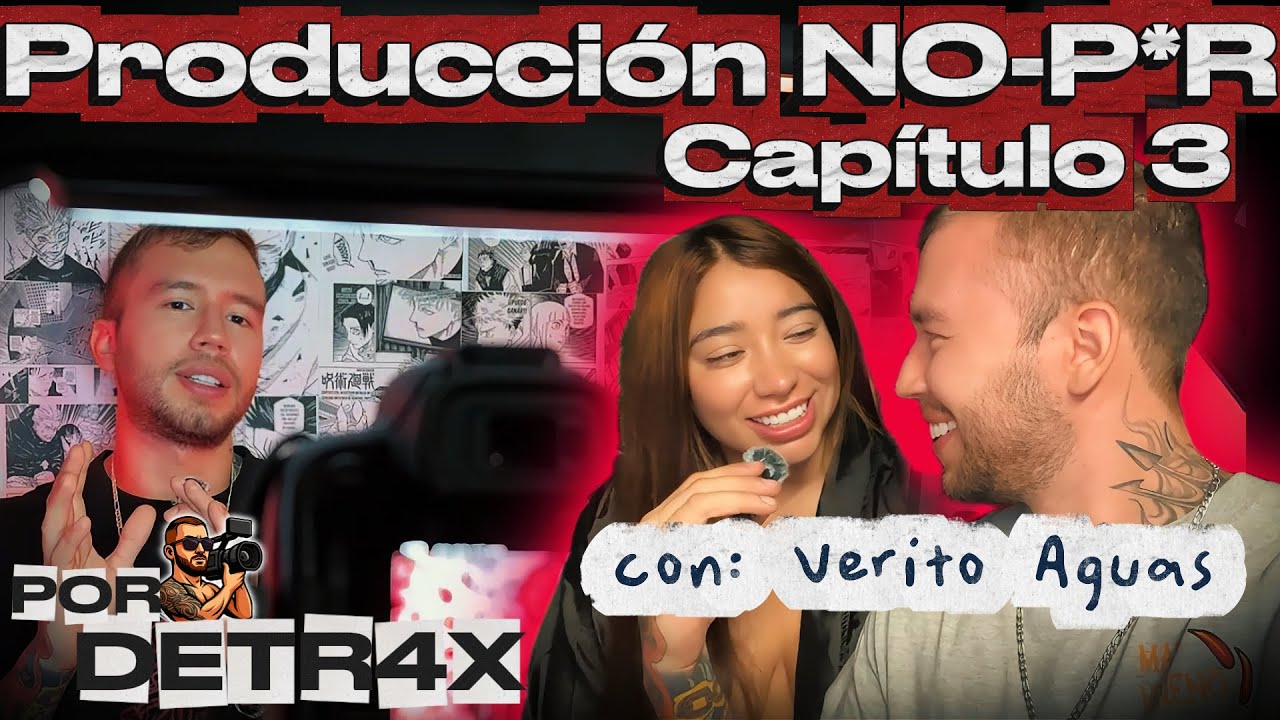 LA MEXICANA VERITO AGUAS EN EL DETRÁS DE CÁMARA 