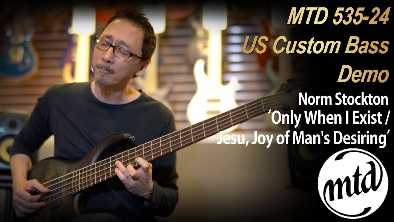 [MusicForce] MTD 535-24 US Custom Bass Demo (Feat.Norm Stockton)