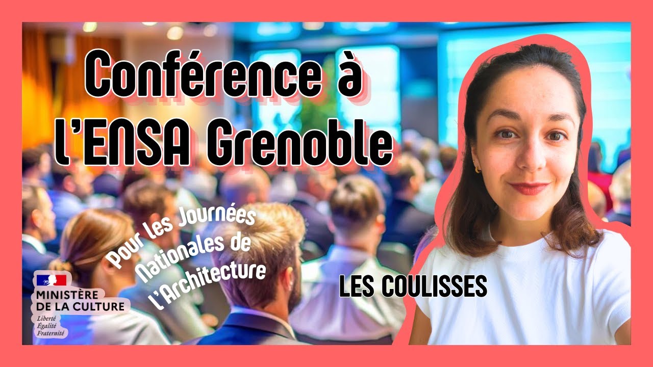 EN CONFÉRENCE À L'ENSA GRENOBLE : LA DIVERSITÉ DES MÉTIERS DE L'ARCHITECTURE #architecture #jobs