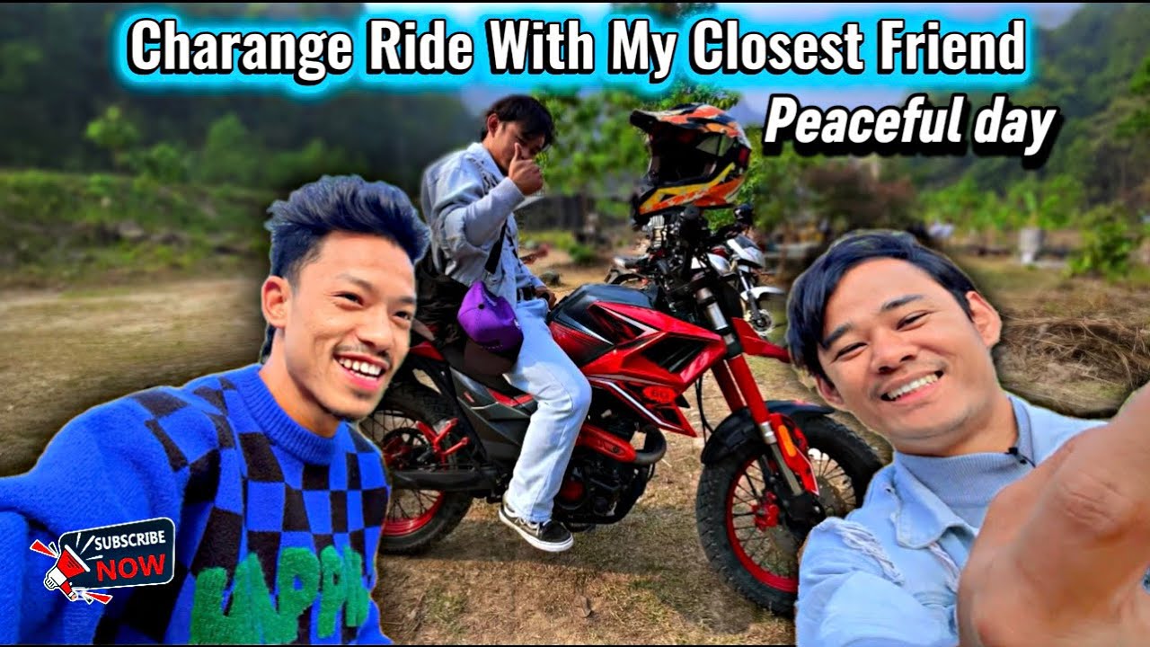 Charange Ride 🏍️ With My Closest Friend🫂❤️@Harry_Gurung Peaceful Day✌🏻 #sajangurungvlog 