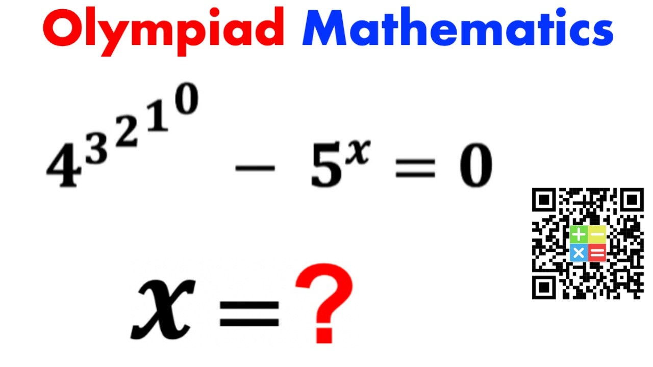 Can you solve for X? | (Nested Exponents) | #math #maths