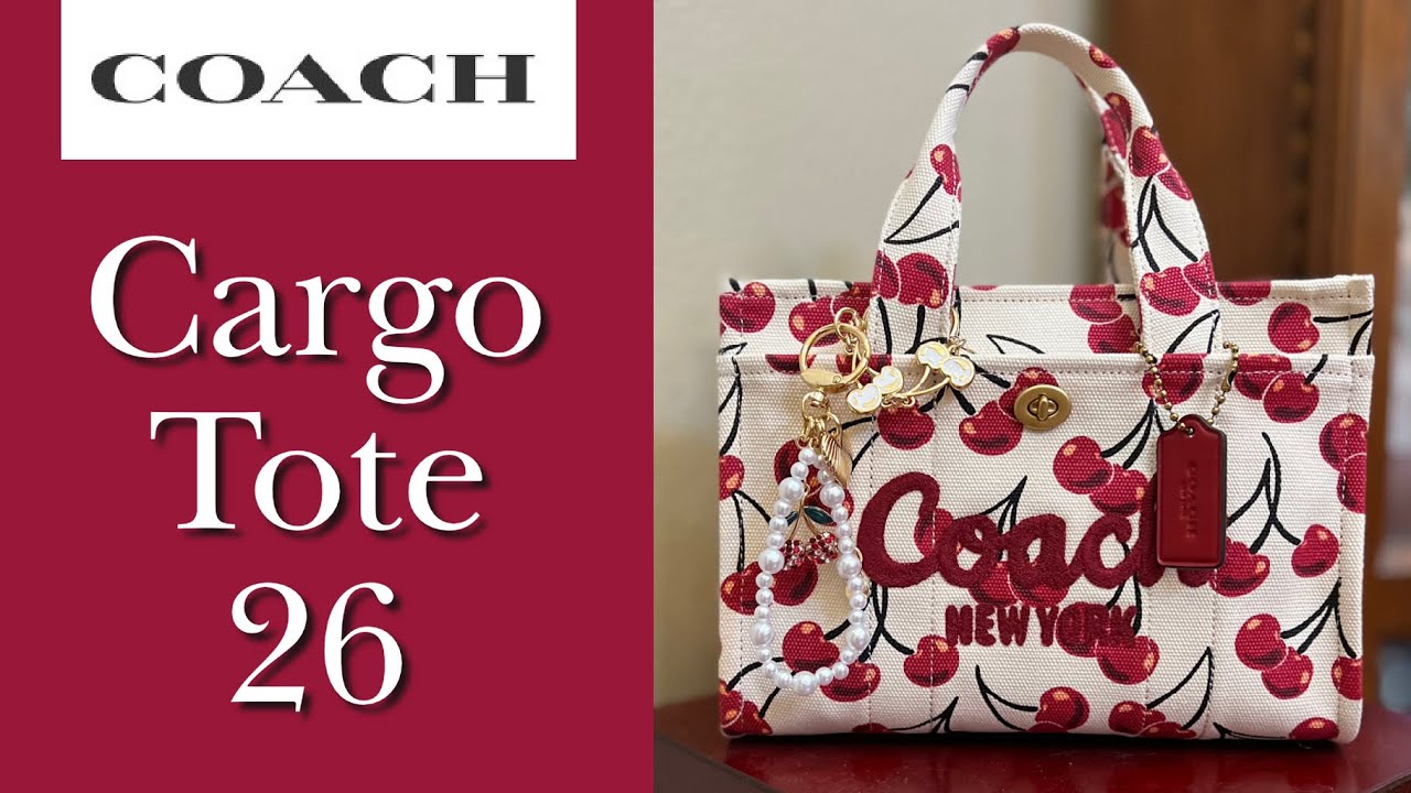 WIMB | Coach | Cargo Tote 26 #poppinghandbagtags