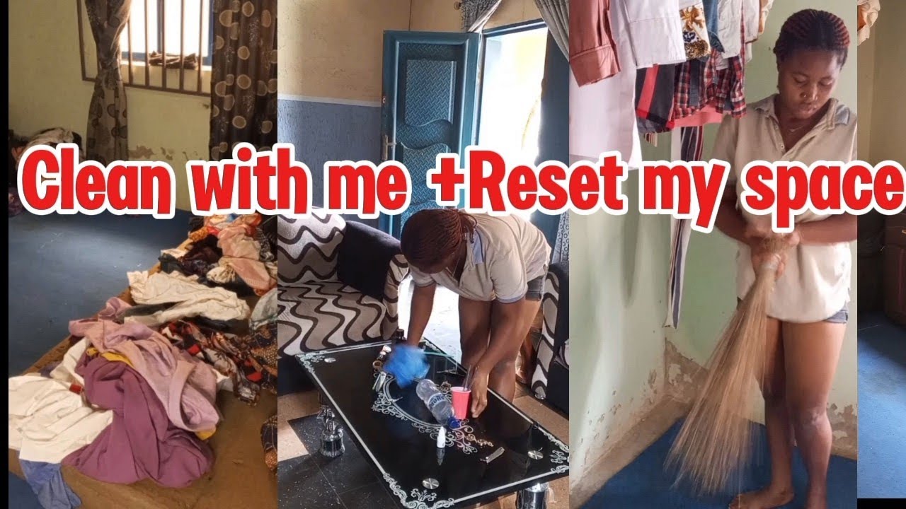 Clean with me + Reset my space 
