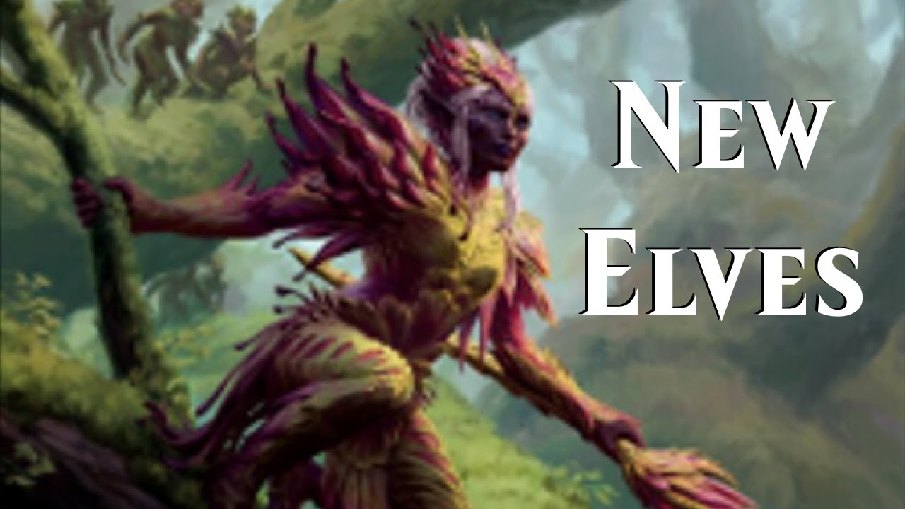 🌳🌳 Elves with Leaf-Crowned Visionary | MTG Arena Explorer