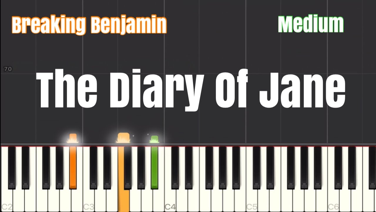 Breaking Benjamin - The Diary Of Jane Piano Tutorial | Medium