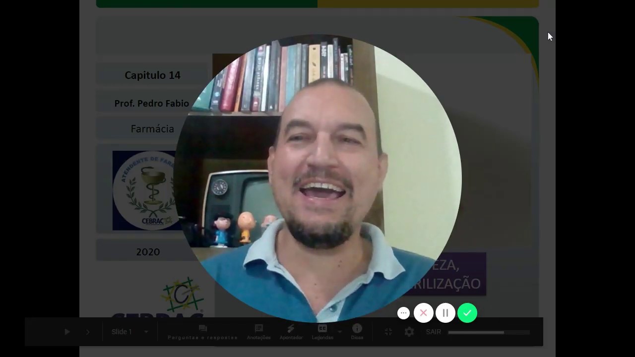 ATENDENTE - AULA 14 - Processos de Limpeza, Desinfecção e Esterilização