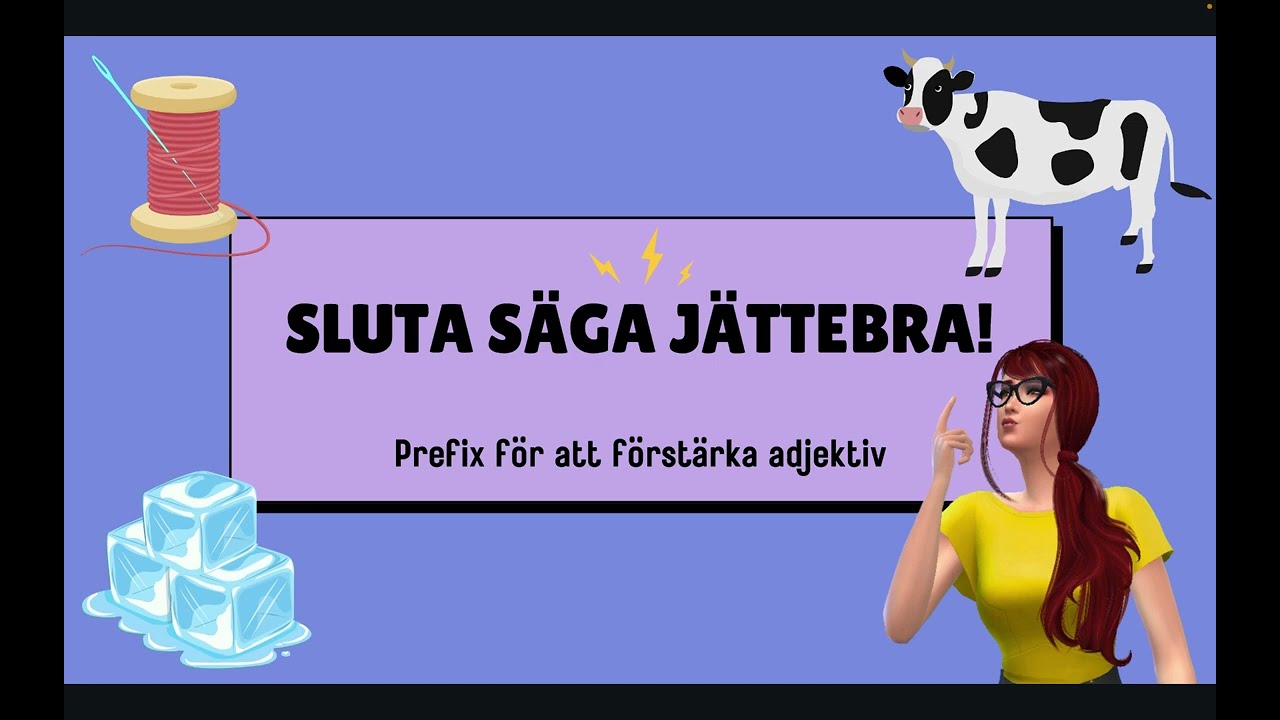 Urbra? Svinsnygg? Sjukt svårt?