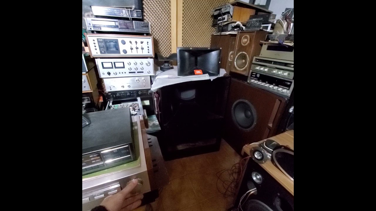 YAMAHA CX 2000 & POWER CROWN PS 200 & ALTEC LANSING A 7 U.S.A 💪💪