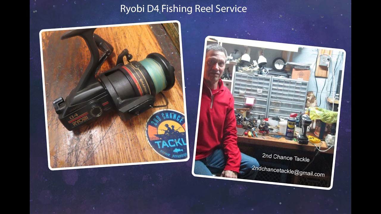Сможет ли сломанная рыболовная катушка Ryobi D4 получить второй шанс снова отправиться на рыбалку?