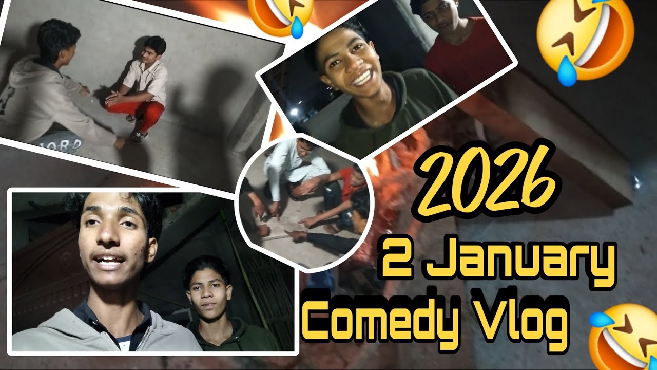 Doston Ke Sath Practical Game Khela 🤣 | 2 January Comedy Vlog 