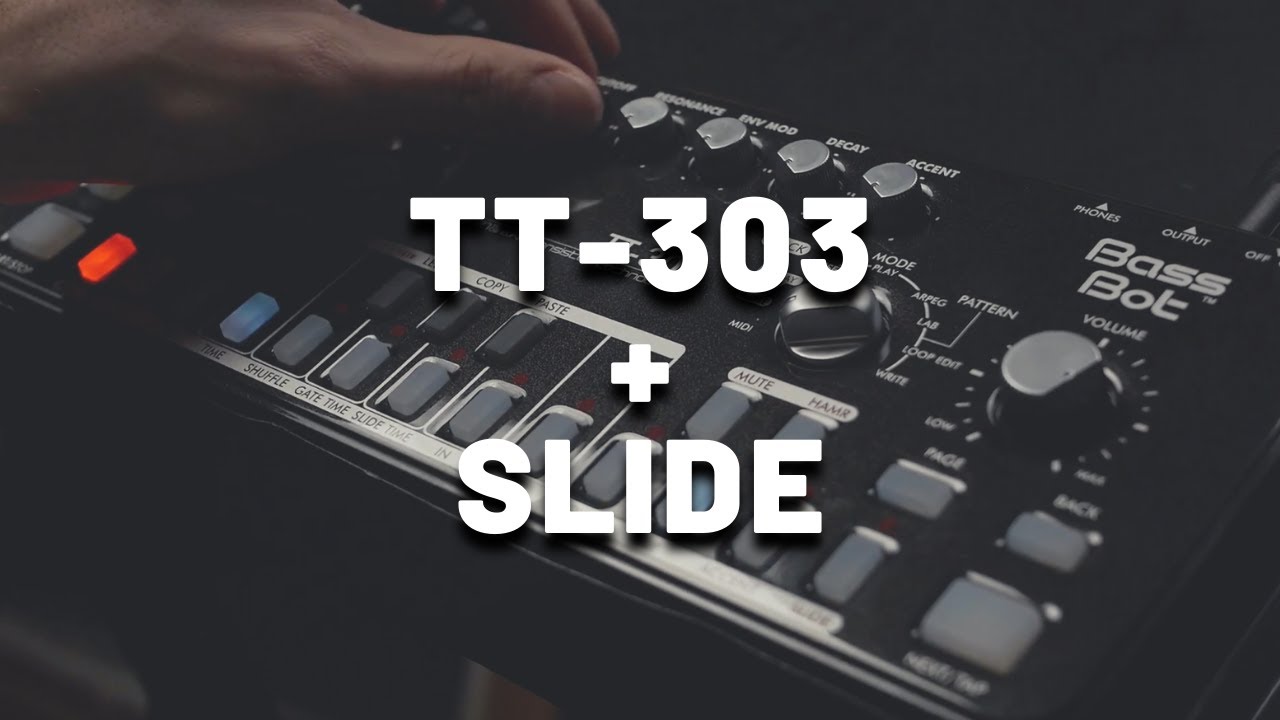 Cyclone Analogic TT-303 Slide | Acid Bass Demo (No Talking)