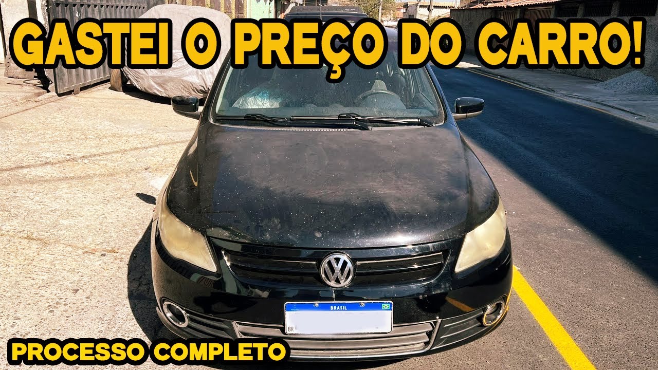 COMPREI UM GOL G5 HORR&Iacute;VEL NO LEIL&Atilde;O E DEIXEI ELE ZERADO!!