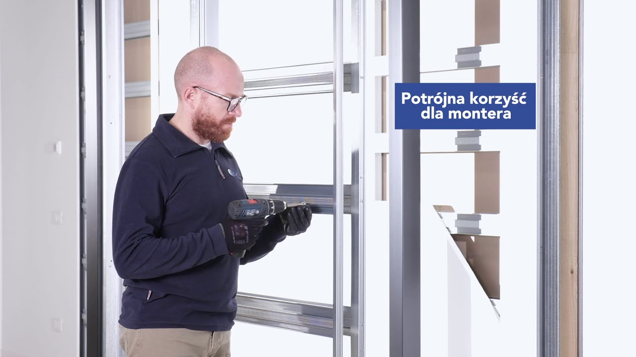 MONTAŻ | Nowość! perforowane poprzeczki poziome w kasetach ECLISSE do ściany GK