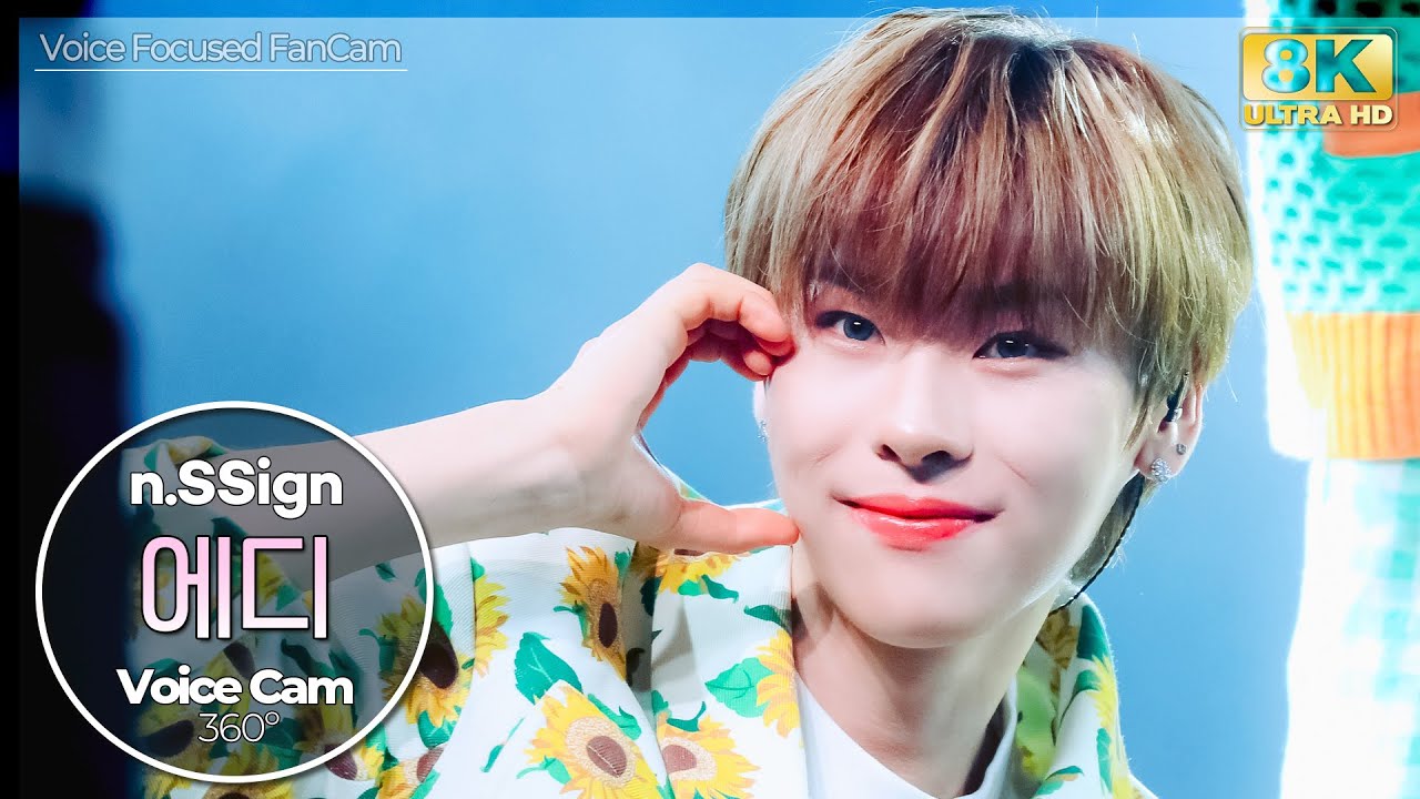 [8K🎧보이스캠] 엔싸인 에디｜Voice Focused FanCam (n.SSign EDDIE - Love, Love, Love Love Love!)｜VoiceCam360˚