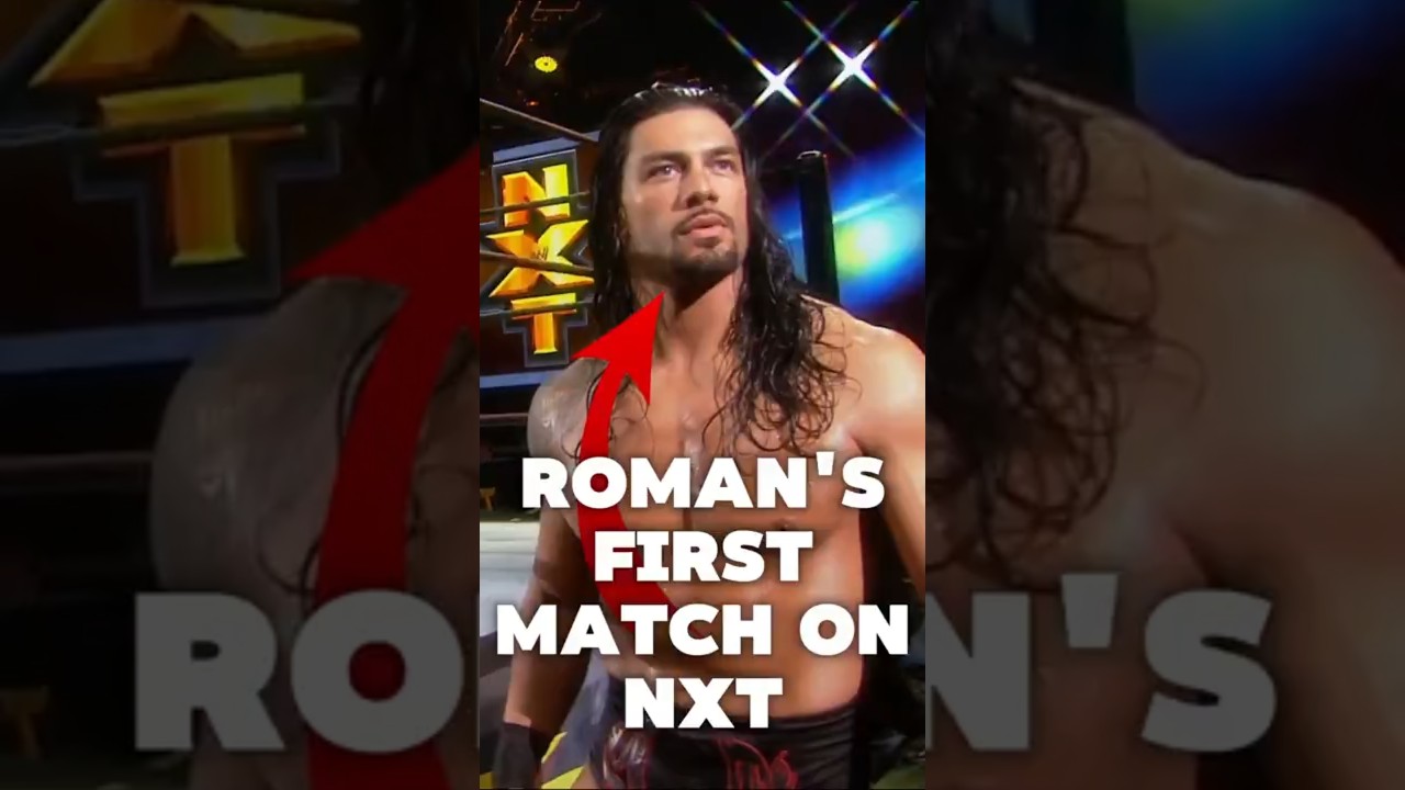 Roman Reigns' first matches on every WWE show 