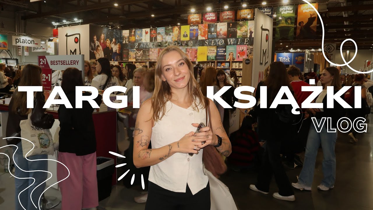 Co się działo na targach książki w Krakowie?🤭 - WEEKENDOWY VLOG 📚